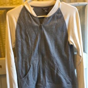 Eddie Bauer Zip Up Crew Neck